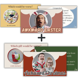 Zestaw: Awkward Easter + Awkward Christmas