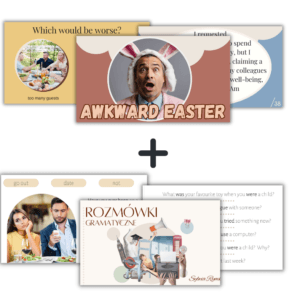Zestaw: Awkward Easter + Rozmówki gramatyczne